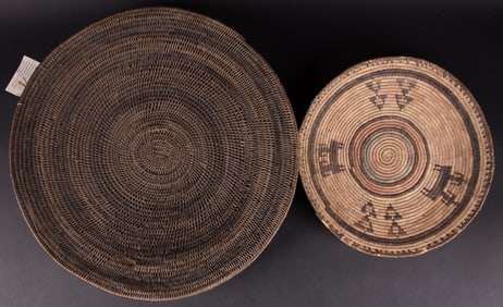 Two Woven Baskets