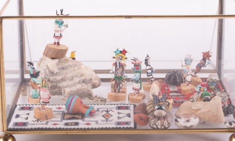 Miniature Kachina Diorama