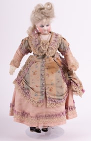 Bisque French Fashion Doll, Circa 1876