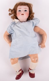 Simon & Halbig Bisque Head Doll, Circa 1912
