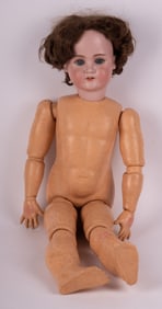 Large Schoenau & Hoffmeister Bisque Head Doll, Circa 1906