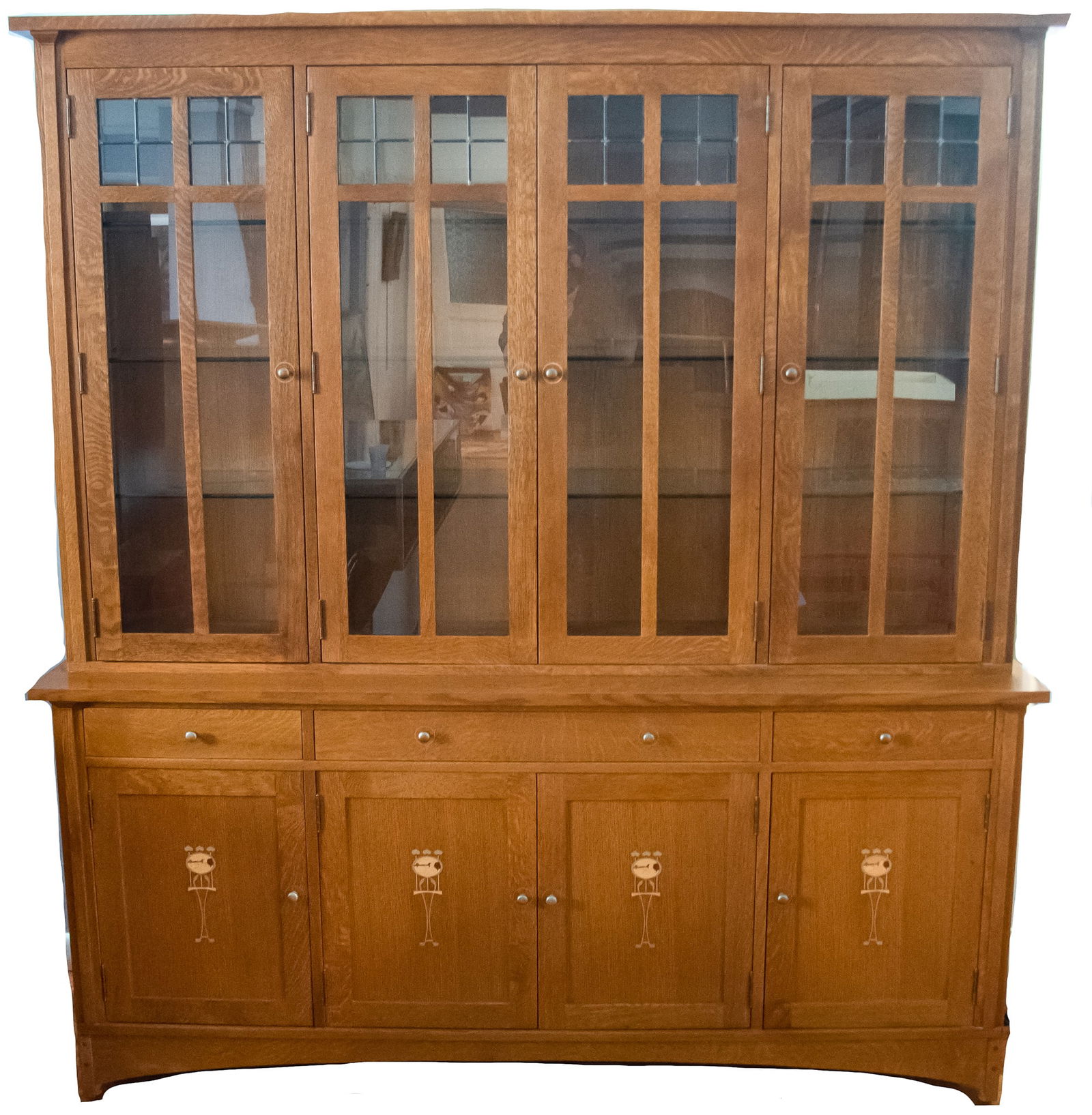 Harvey Ellis Audi Arts And Crafts Oak Cabinet (1 of 4)