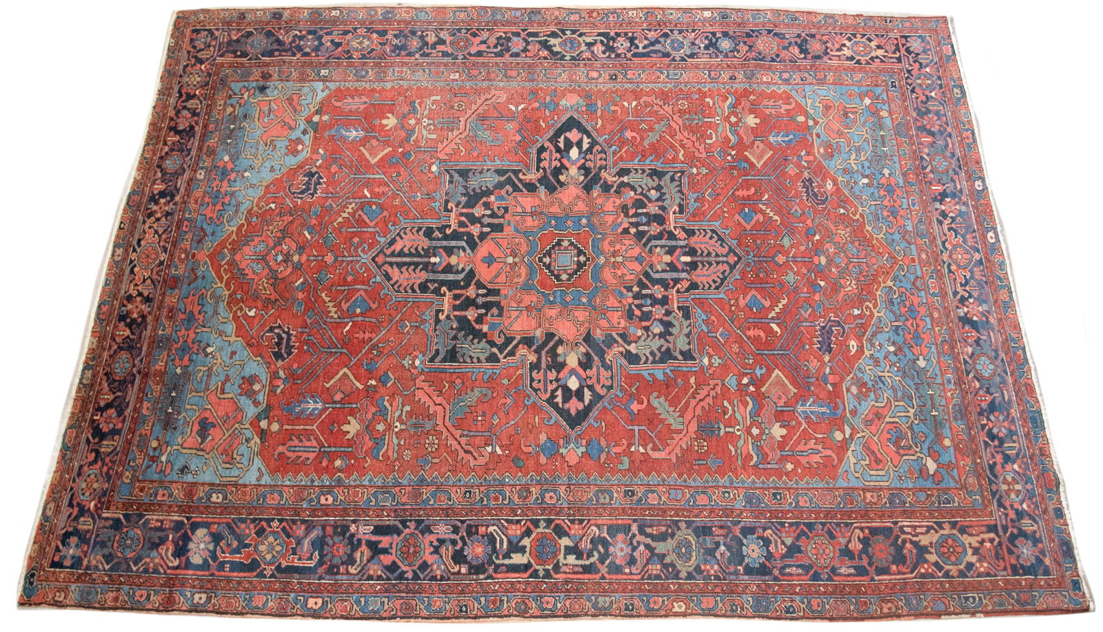 Semi Antique Persian Heriz Room Rug (1 of 3)
