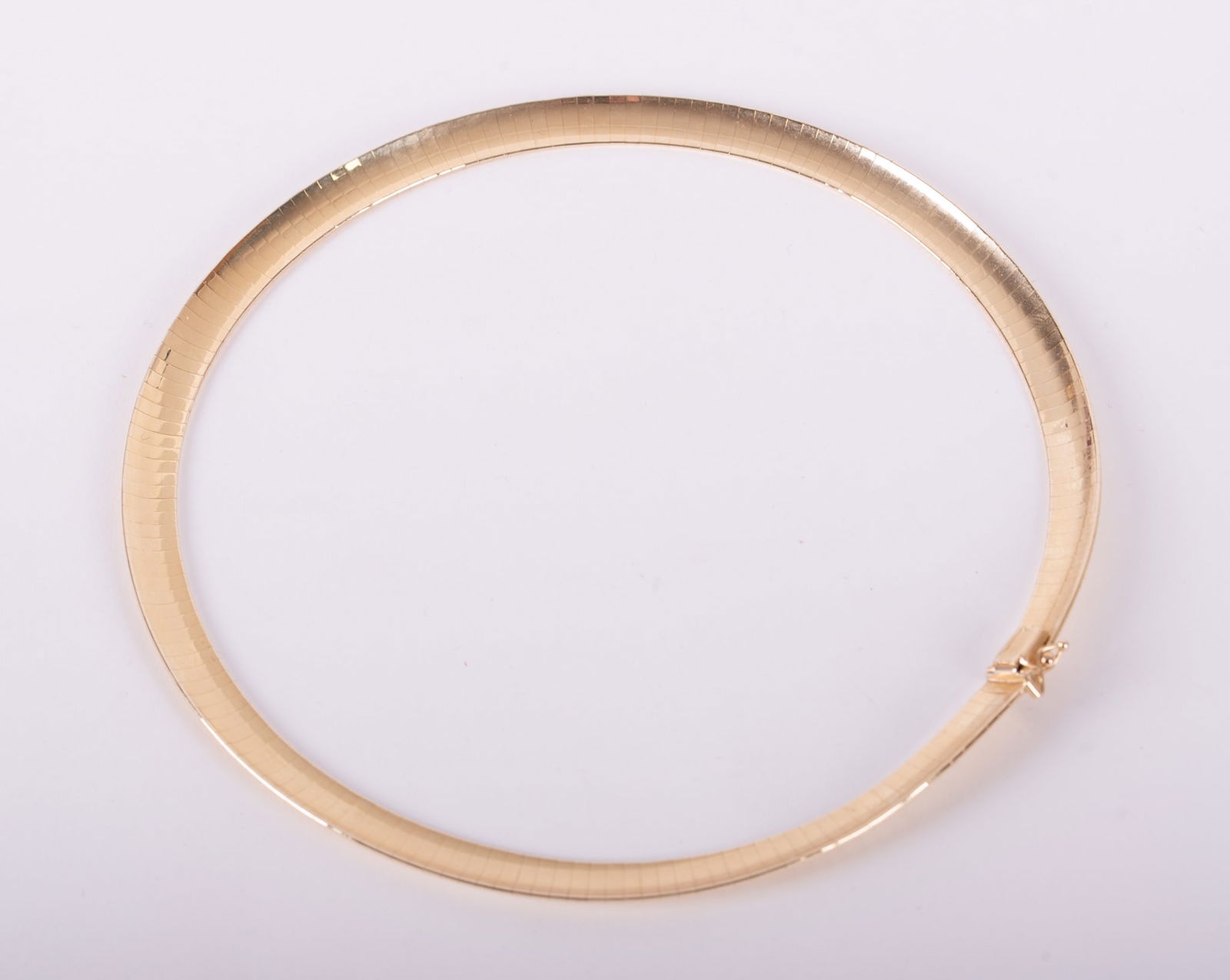 14K Yellow Gold Omega Necklace (1 of 6)
