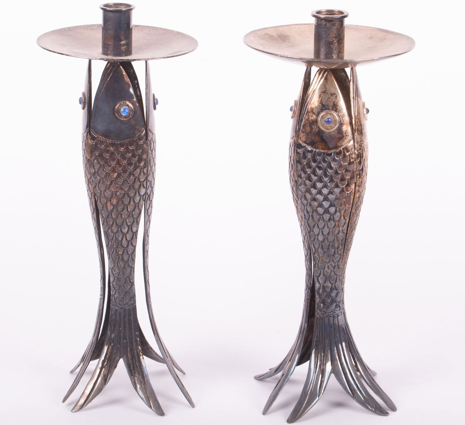 A Pair of Emilia Castillo Fish Candlesticks (1 of 4)