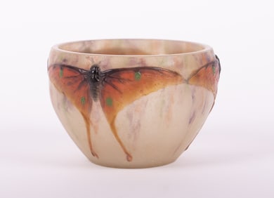 A Pate de Verre Butterfly Bowl, by G. Argy Rousseau