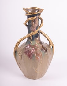 An Art Nouveau Ernst Wahliss Turn Vase