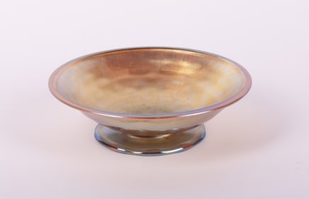 An L.C. Tiffany Gold Favrile Bowl
