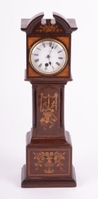 A Victorian Miniature Long Case Clock