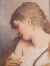Gabriel Cornelius von Max, Germany, United States, Czech Republic (1840-1915), Portrait of a Young