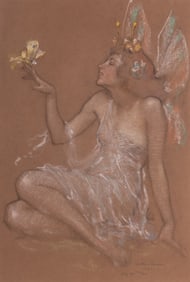 Arthur Prince Spear, Massachusetts, California (1879-1959), Study for Titania, 1921, pastel