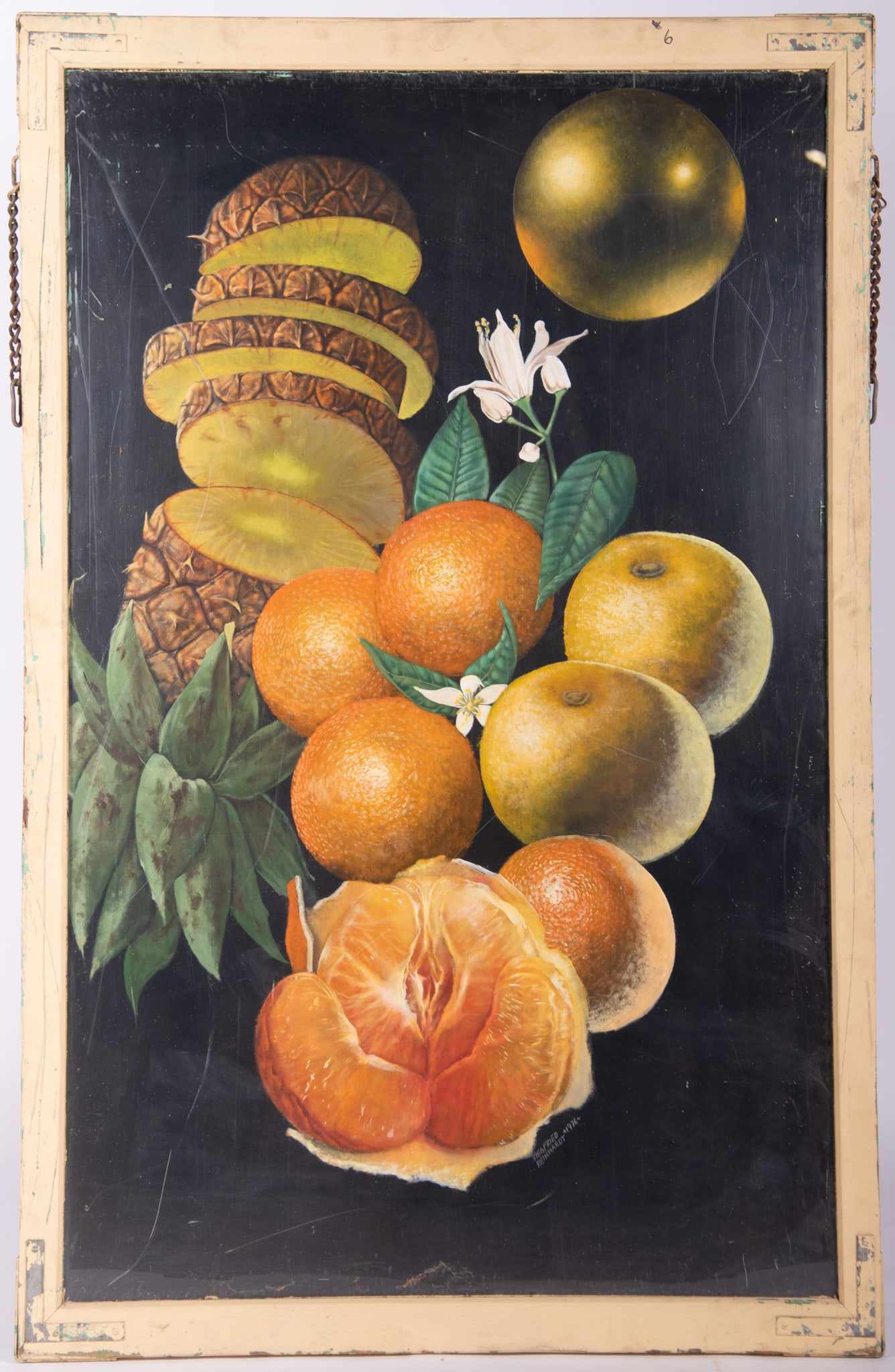 Siegfried Reinhardt, Missouri / Germany (1925-1984), Fruit, 1976, oil on board (1 of 6)