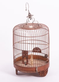 Asian Influenced Bird Cage