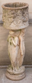 An Early 20th Century Concrete Garden Planter