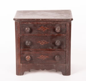 Antique Miniature Chest of Drawers