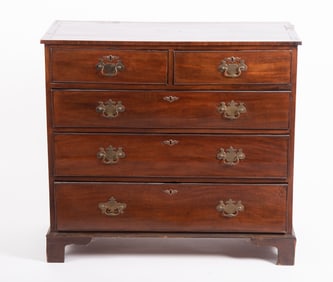 English Georgian Chest of Drawers, 19th Century