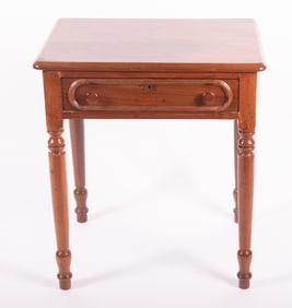 Late Victorian Walnut Single Drawer Table