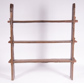 Primitive Three Tiered Shelving Unit