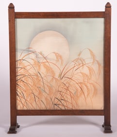 Early Twentieth Century Arts and Crafts Fire Screen