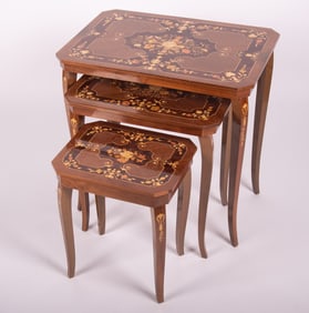 Set of Three Italian Nesting Tables