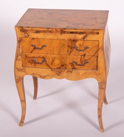 Italian Olive Wood Small Chest