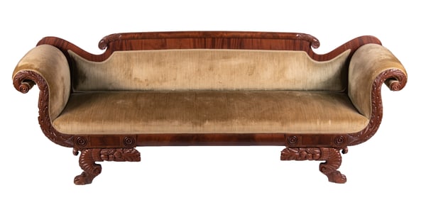 Late Nineteenth-Early Twentieth Century Empire Sofa