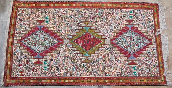 Hand Knotted Kilim Area Rug