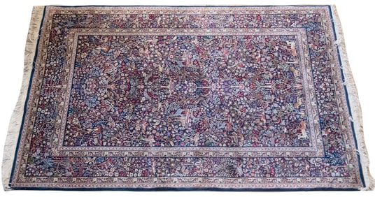 Handwoven Persian Tabriz Area Rug