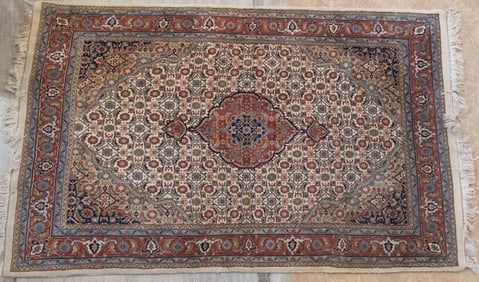 Handwoven Persian Hamadan Area Rug