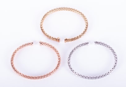 Sterling Vermeil Bracelets - Italy