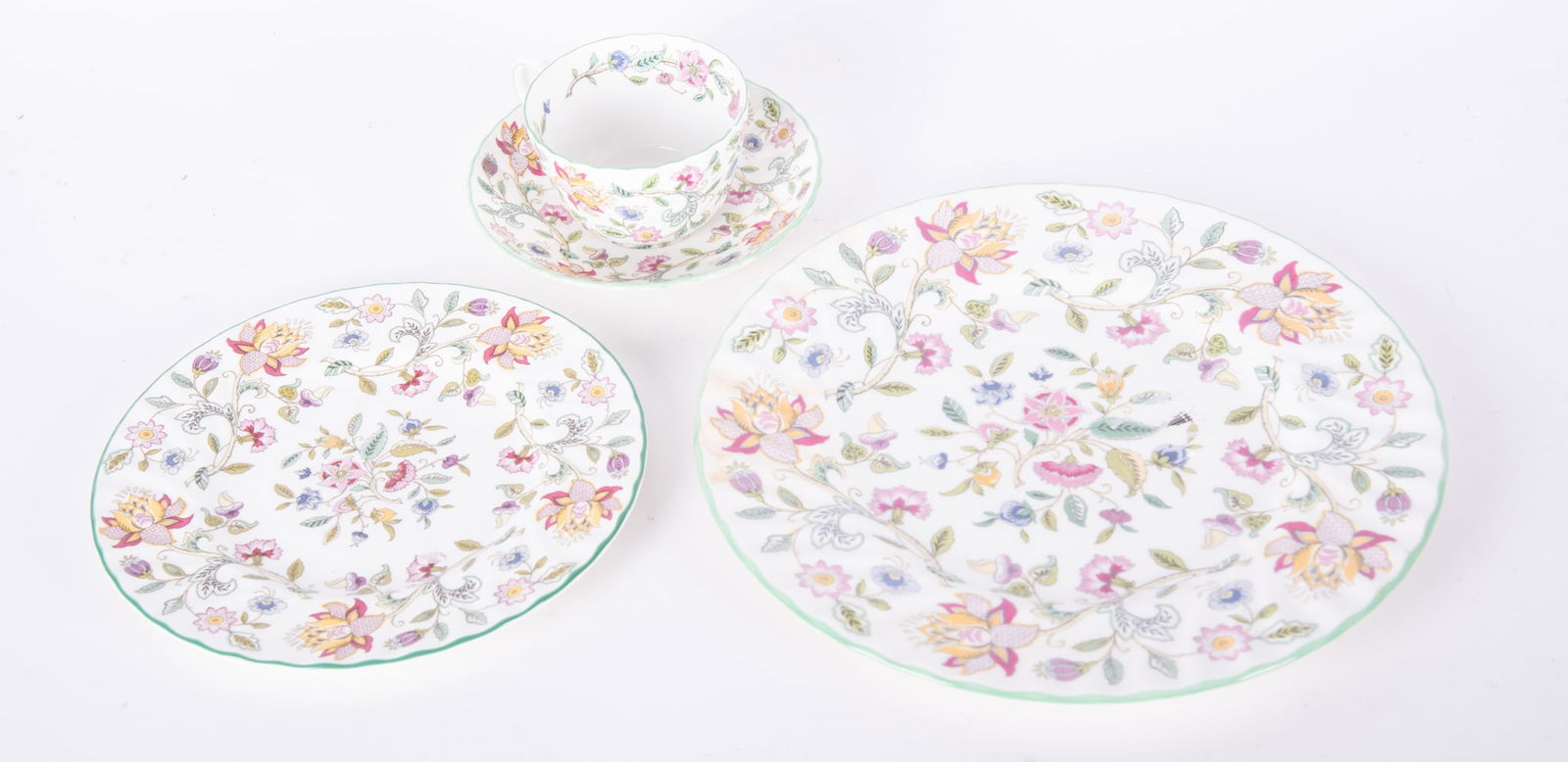 A Minton Porcelain Service for 12, Haddon Hall (1 of 5)