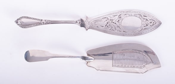 A George III Sterling Silver Fish Server