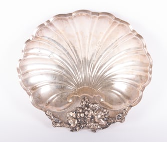 A Large Reed and Barton Sterling Silver Footed Tray