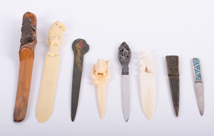 A Collection of Eight Letter Openers