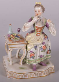 A Meissen Figure Emblematic of Taste