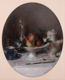 Laurent Gsell, French (1860-1944), Afternoon, Still Life, oil on canvas
