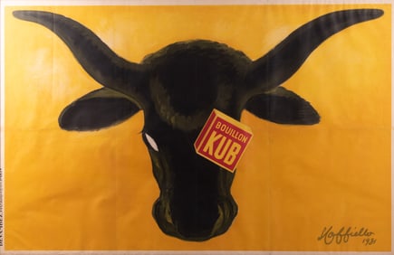 Leonetto Cappiello, Italy (1875-1942), Bouillon Kub, vintage color lithographic poster