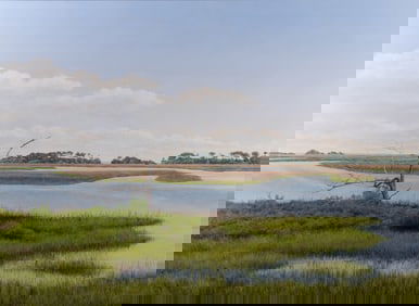 Ben Berns, North Carolina, New York / Netherlands (1936-2007), Middle Island, 1992, oil on canvas