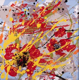 Domininic Pangborn, Michigan/ Illinois (b. 1952), Unrestrained, oil on canvas