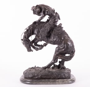 After Frederic Sackrider Remington, New York, Kansas, Connecticut (1861 - 1909), The Rattlesnake,