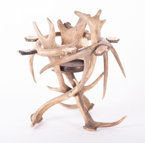 Antler Tabletop Centerpiece Wine Rack