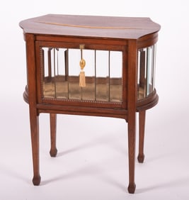 English Vitrine Cabinet