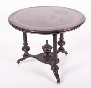 English Circular Center Table