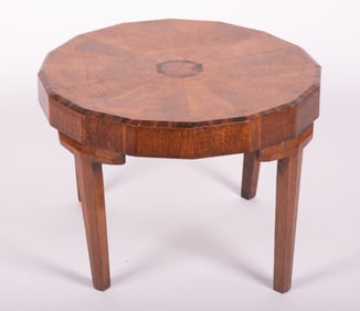 Semi Antique Biedermeier Style Table