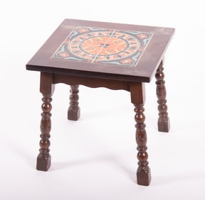 California Tile Top Table