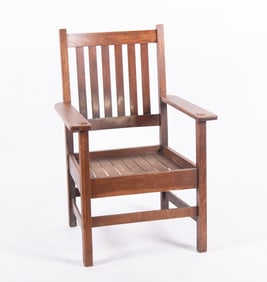 Early Twentieth Century Stickley Arm Chair
