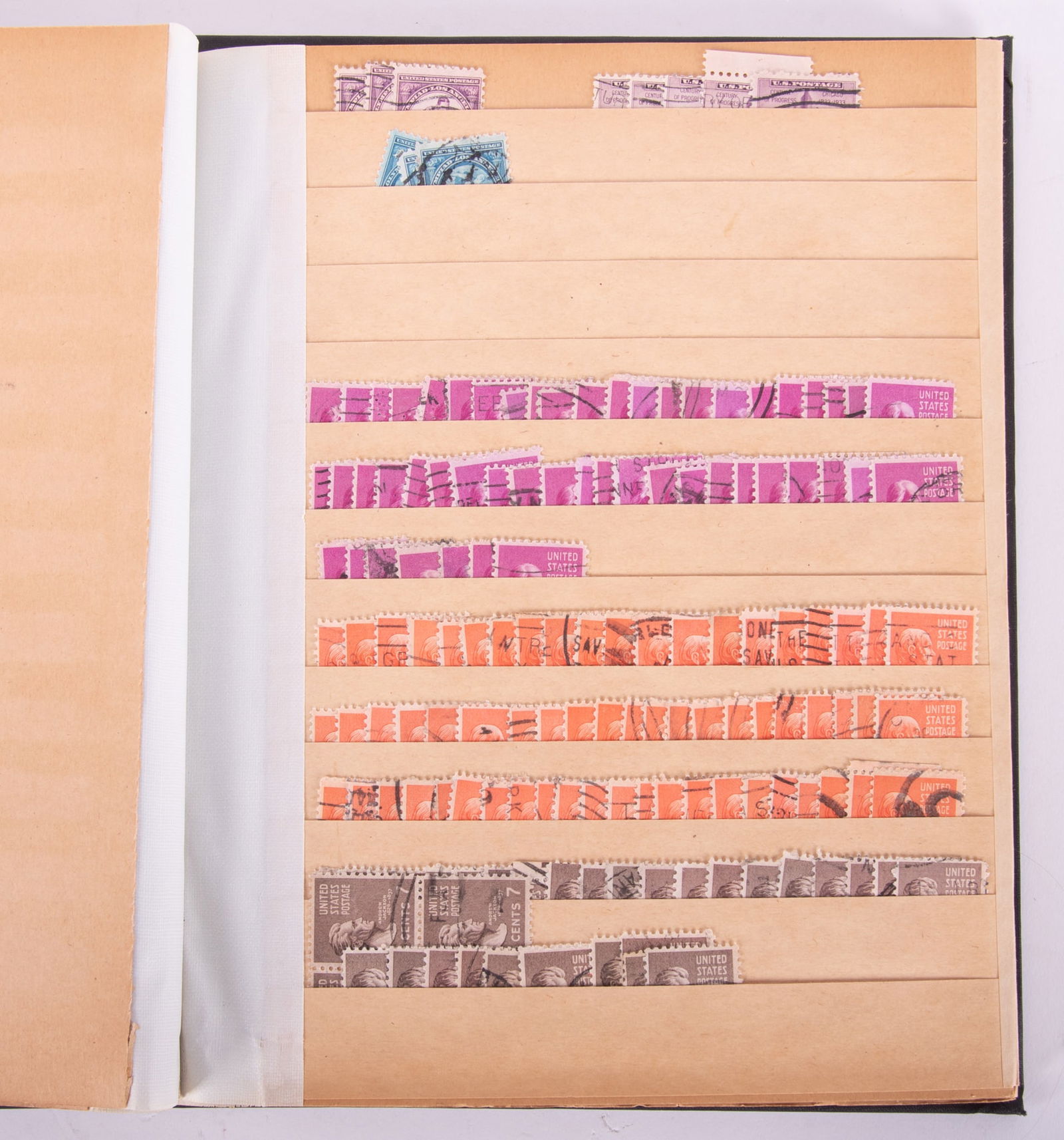 Album of United States Cancelled Stamps and Special Postage Stamps (1 of 3)