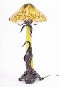 Art Nouveau Galle Style Lamp