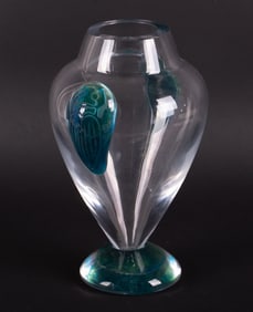 A Daum Nancy Art Glass Vase