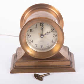 Chelsea Electric Ships Bell Clock